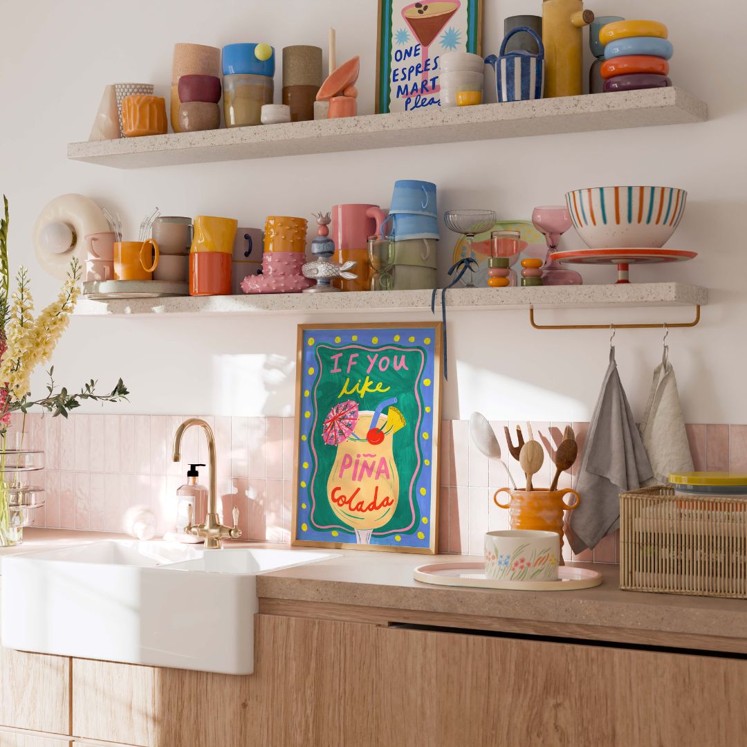 Pina colada art print-Pina colada wall art-cocktail wall art-cocktail art print-bar wall art-bar art print-kitchen wall art-kitchen art print-do you like pina colada