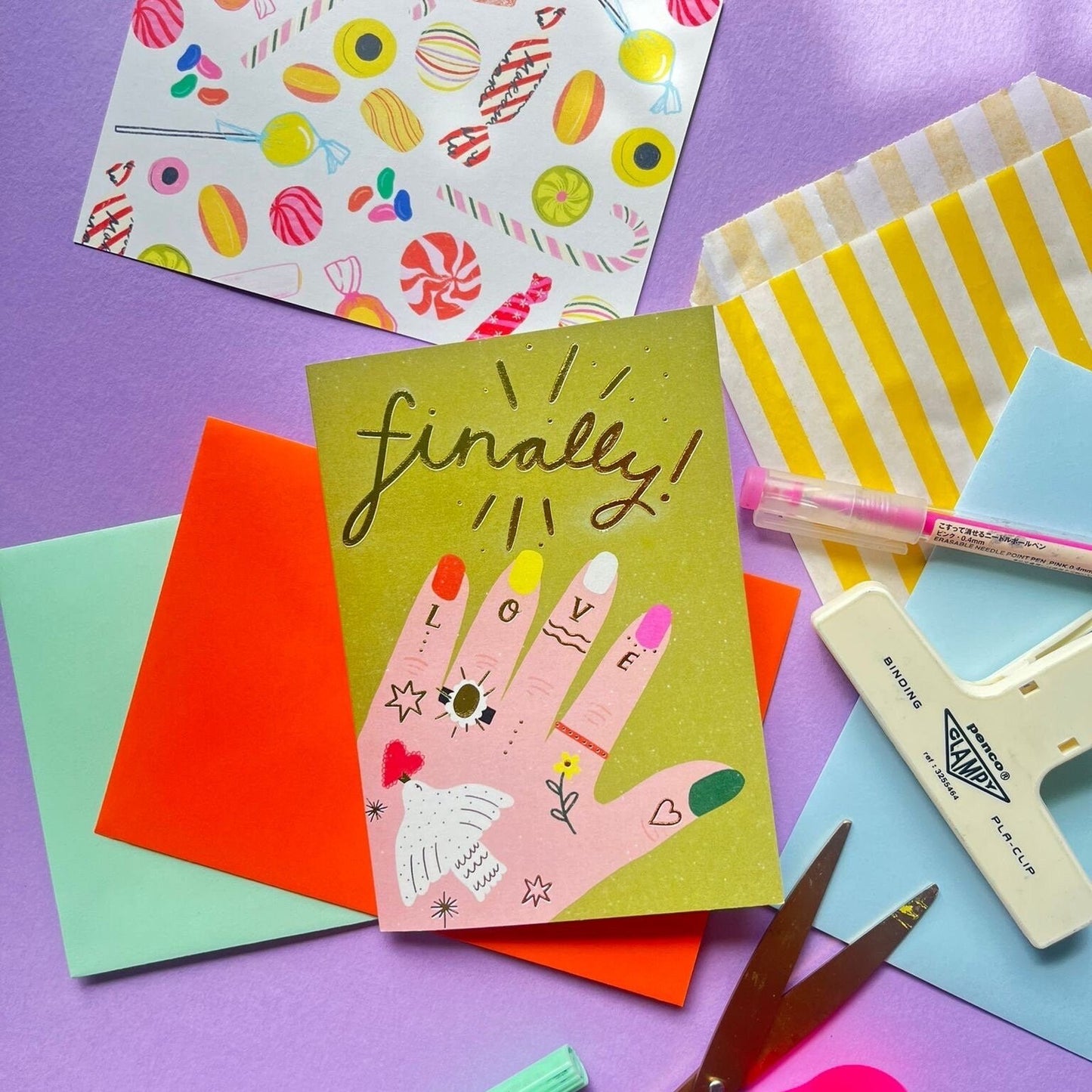 Finally! Engagement Greeting Card | Proposal Ring Married Congratulations Tattoos Hand Greetings Exciting