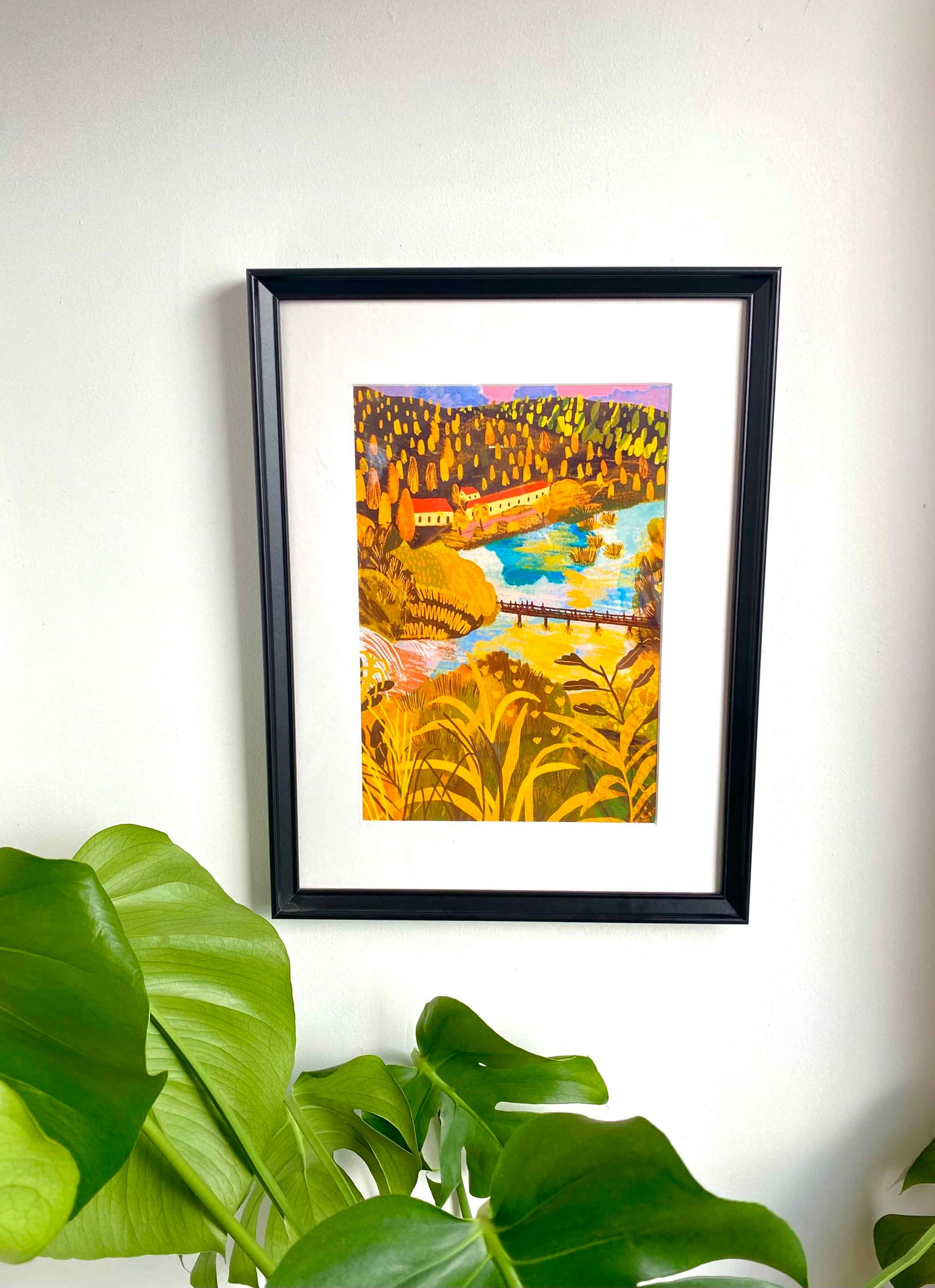 Krka Waterfalls, Split, Croatia Art Print | Travel Croatian Landmark Tourism Wall Decor