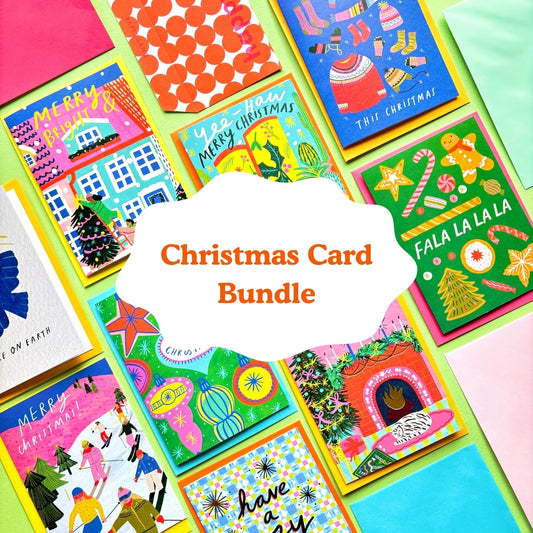 Christmas Greeting Cards Bundle | Xmas Cards | Christmas Card Bundle | Seasonal Cards | Holiday Cards |