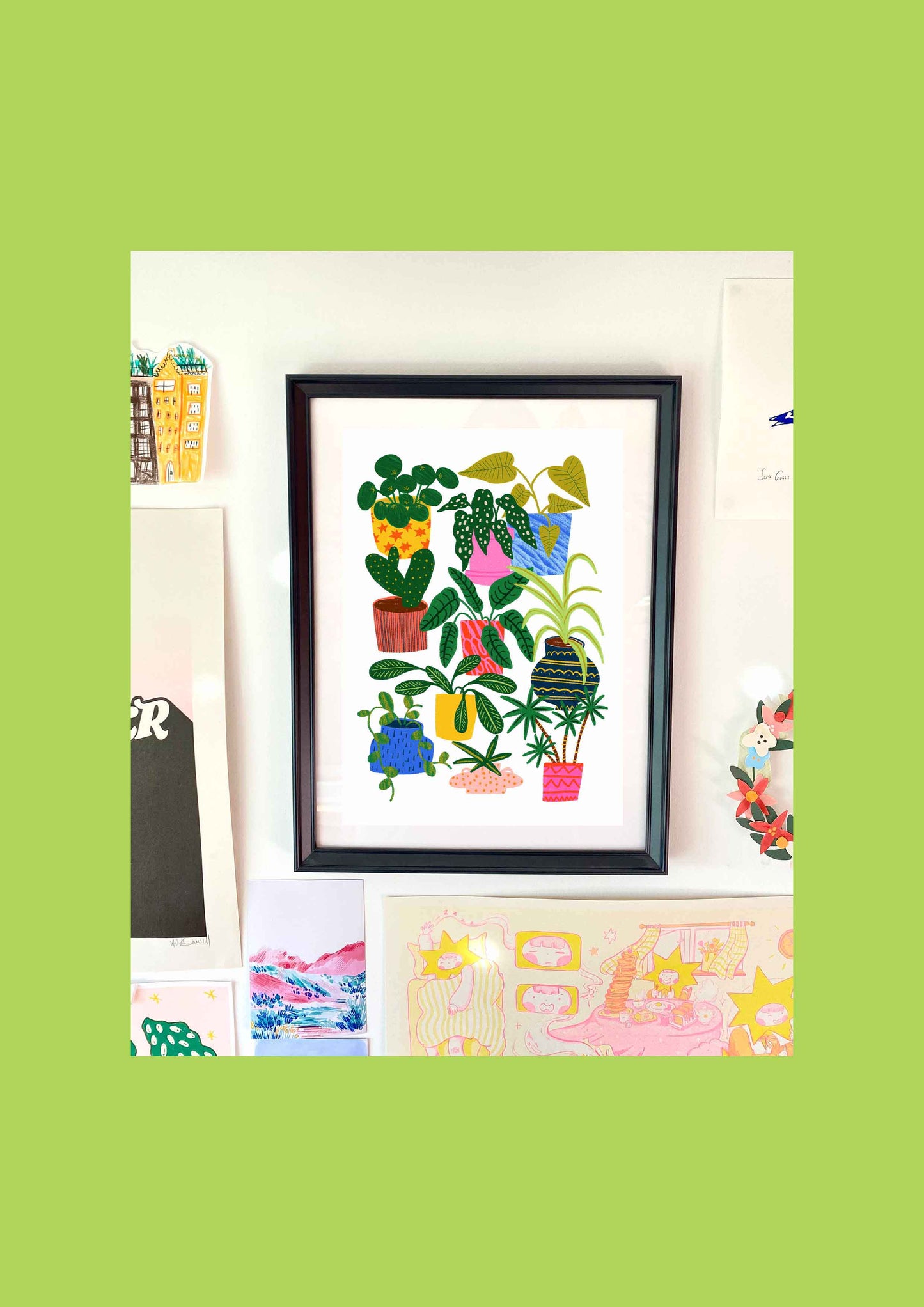 House Plants Art Print