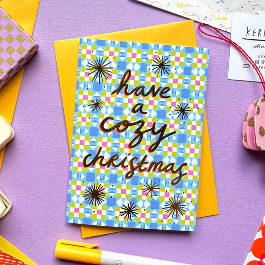 Have A Cozy Christmas Greeting Card