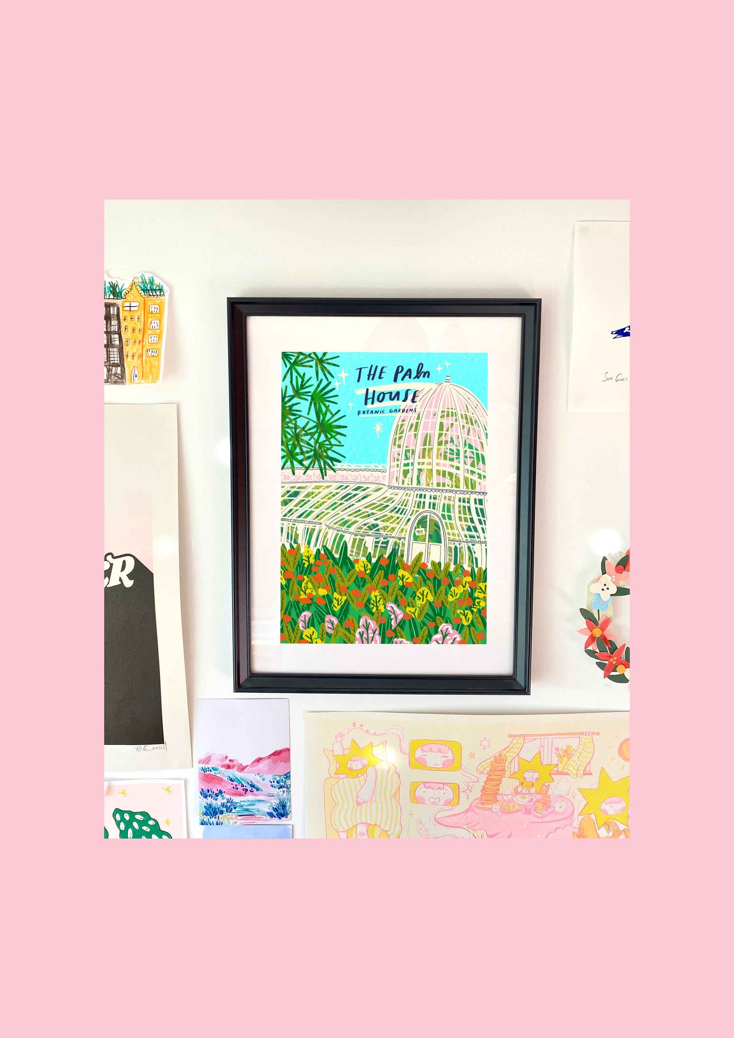 Belfast Botanic Gardens Art Print