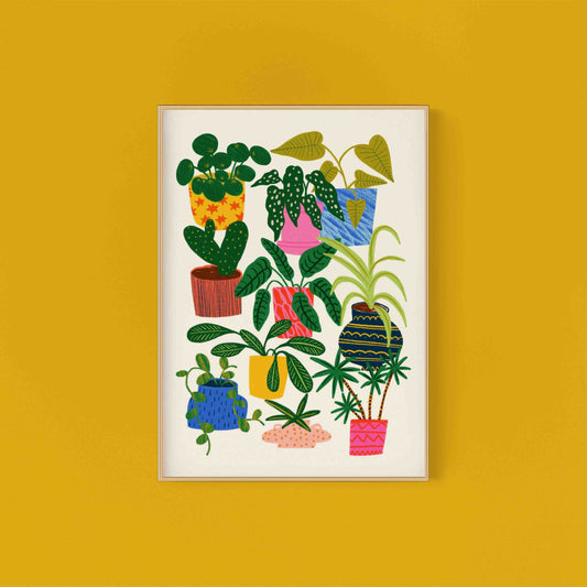 House Plants Art Print