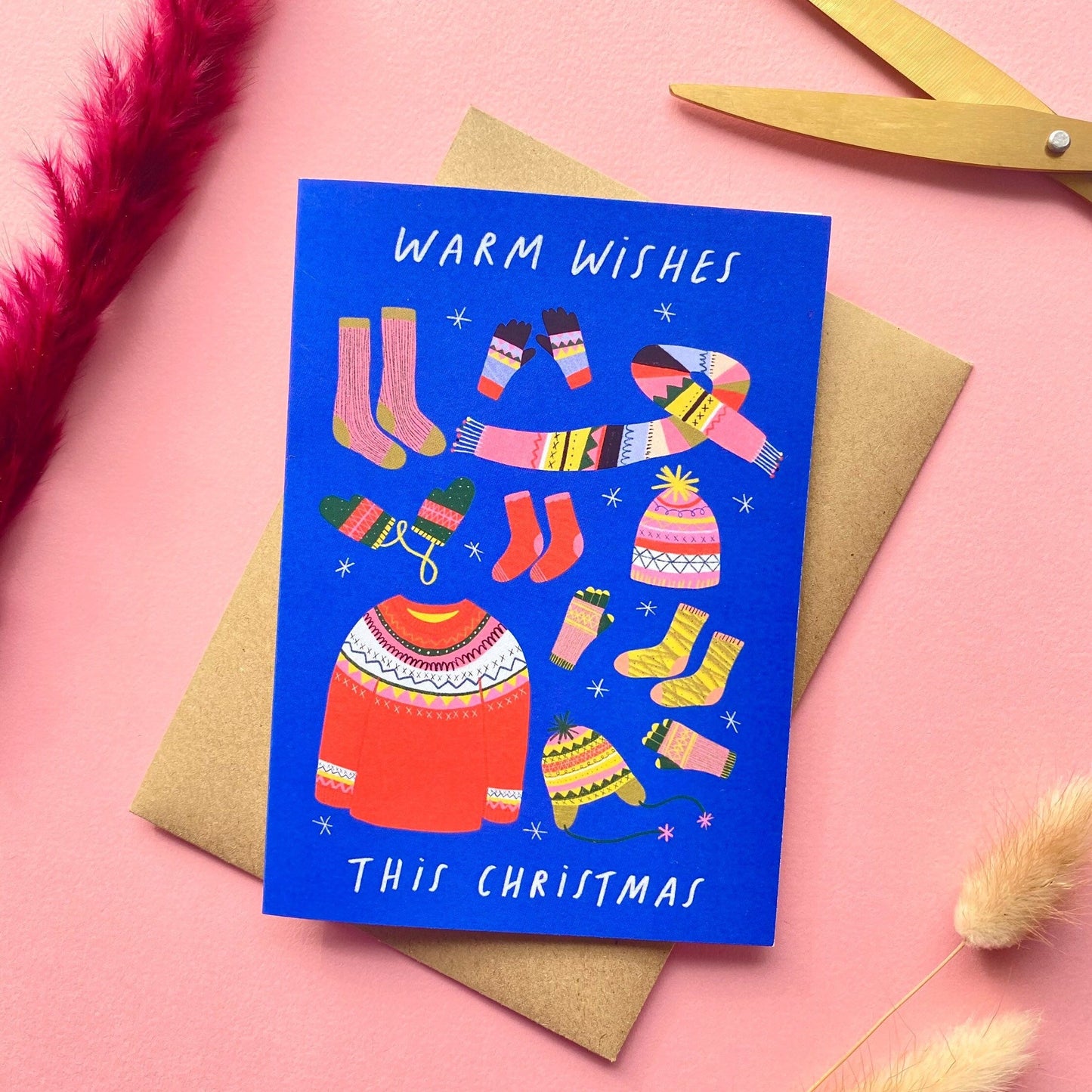 Warm Wishes Greetings Card