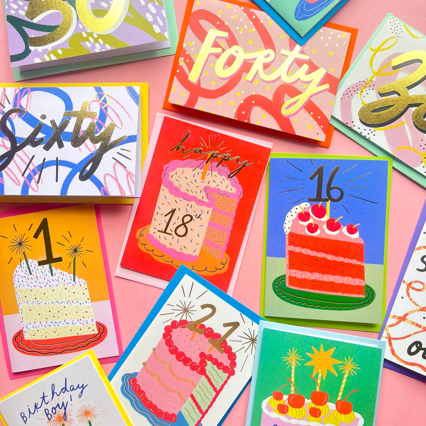 21st Birthday Cake Card | Birthday cake card | 21st birthday