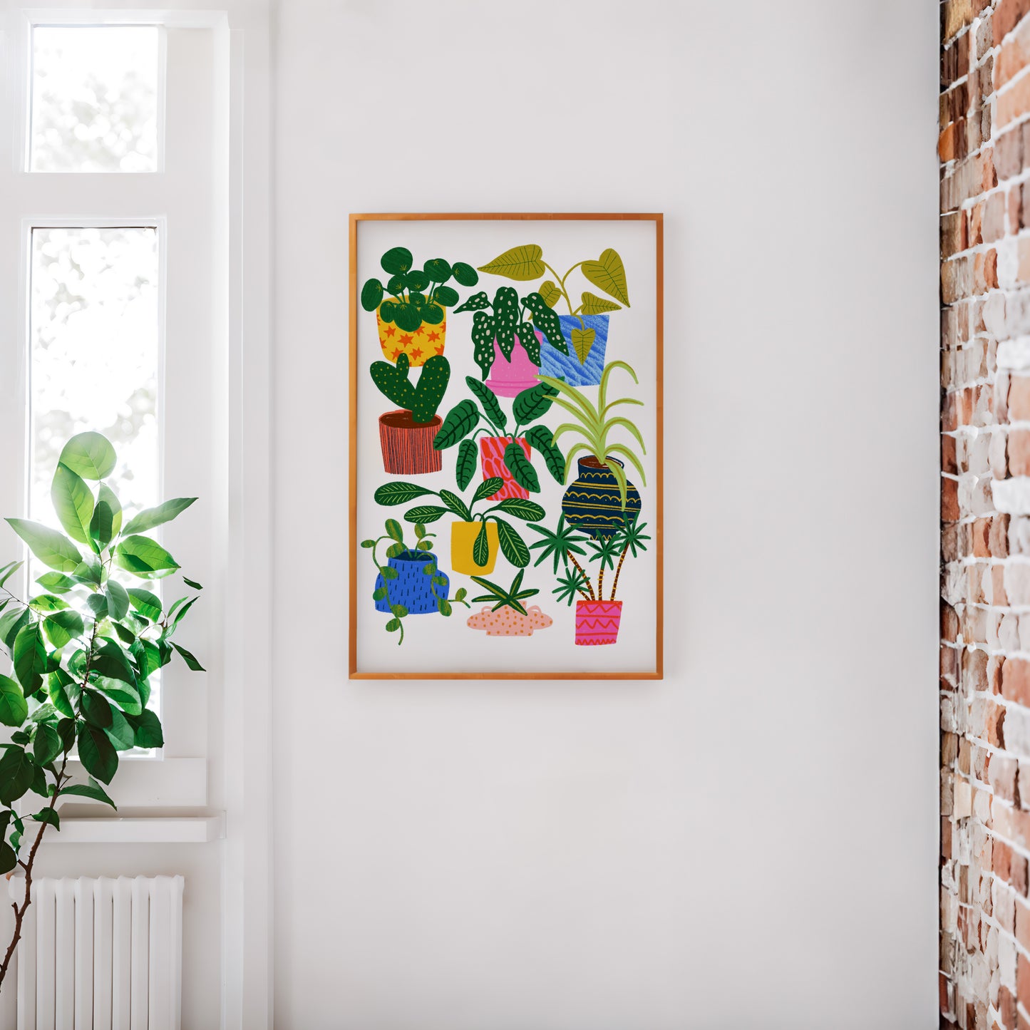 House Plants Art Print